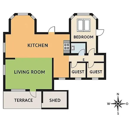 Elegant With Views Of Protected Landscape 블록쿠스